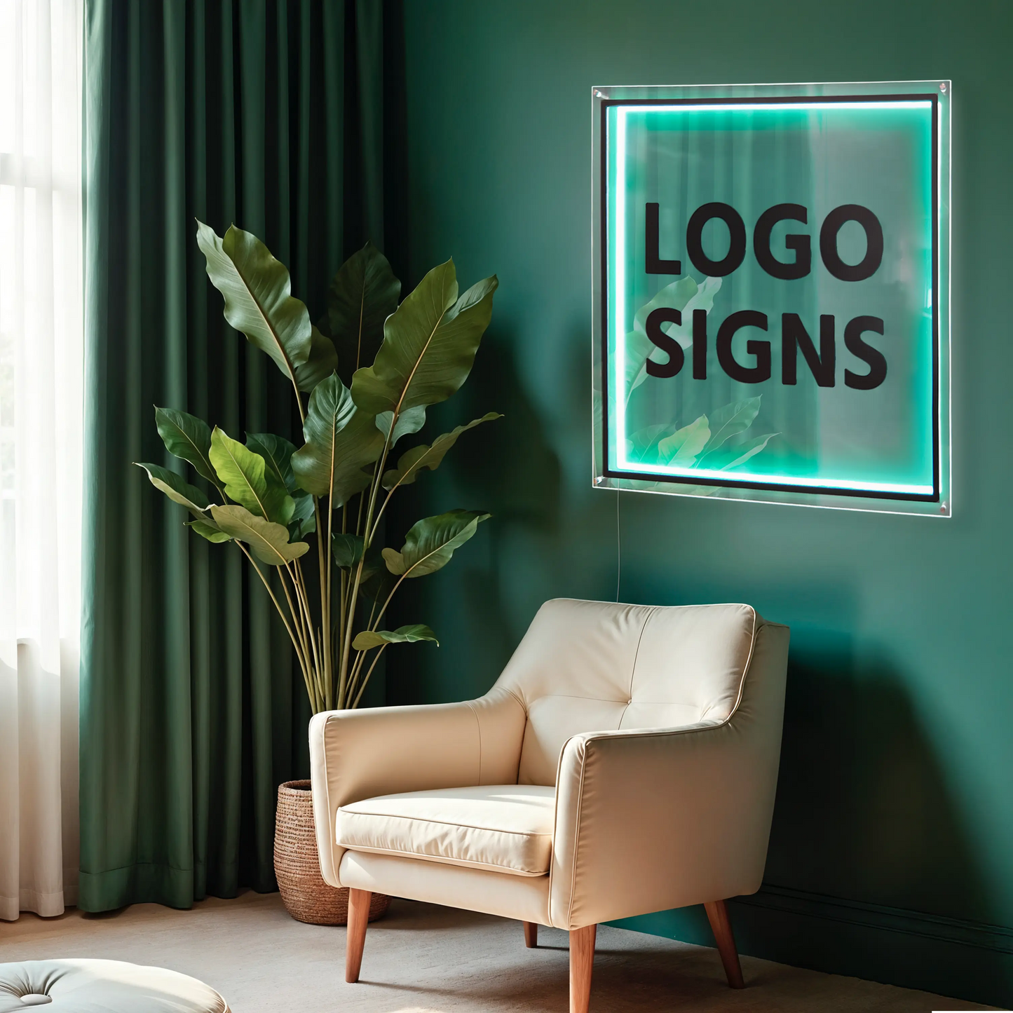 Office Sign (doppelseitig) - Konfigurator