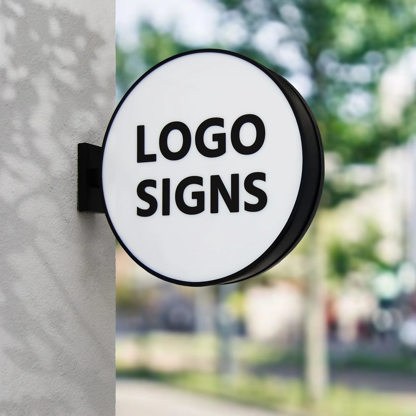Round Lightbox (double sided) - Configurator